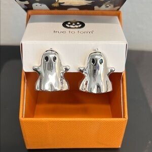 True to Form | Silver Ghost Earrings